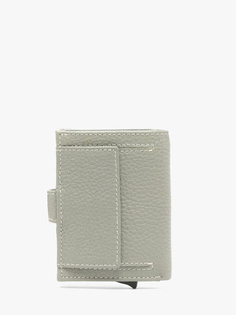 Portefeuille Caviar Cuir Crinkles Vert caviar 14600 vue secondaire 2