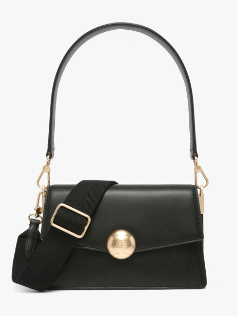 Sac Bandoulière Tennis Bliss Cuir Lacoste Noir tennis bliss NF5105IT