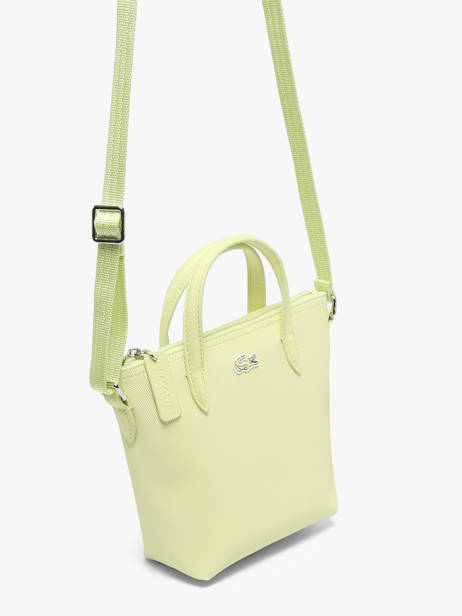 Shoulder Bag L.12.12 Concept Lacoste Yellow l.12.12 concept NF2609PK other view 2