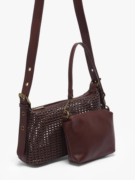 Shoulder Bag Tresse Miniprix Brown tresse 19754 other view 2