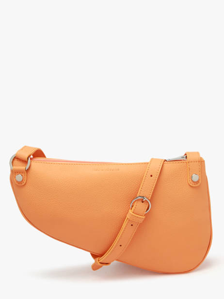 Sac Bandoulière Large City Perle Cuir Nathan baume Orange n city 1 vue secondaire 5