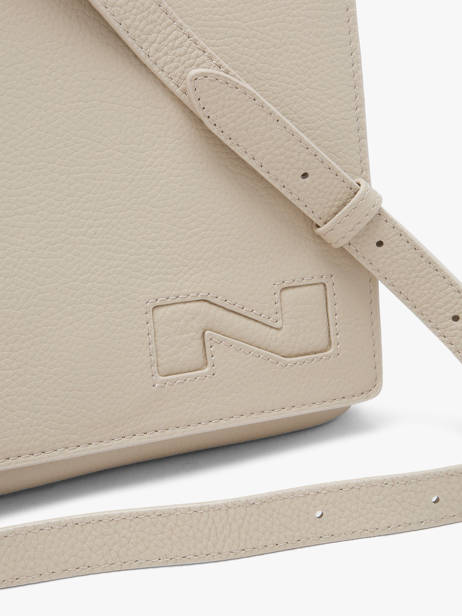 Leather Dinant Crossbody Bag Nathan baume Beige n city 3 other view 3