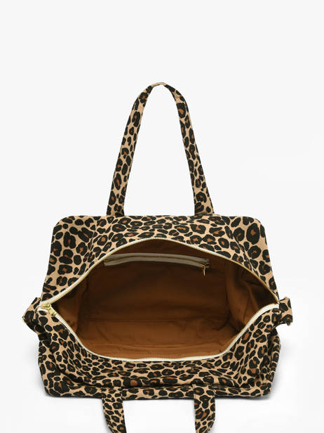 Recycled Cotton Sauval City Bag Rivedroite Brown forever wild SAUVAFOR other view 2