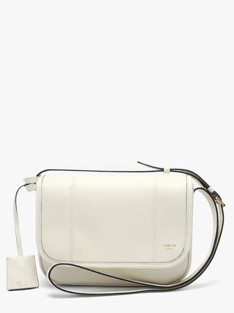 Medium Leather Victoire Crossbody Bag Lancel White victoire A13992