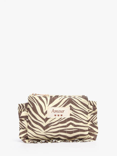Pouch  Miniprix Brown amour S001