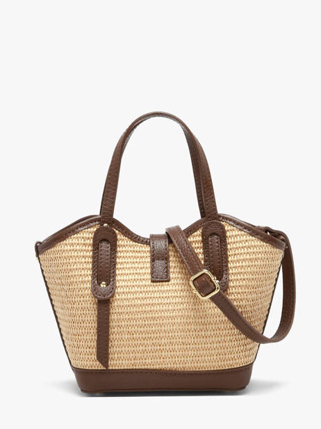 Sac Porté Main Capri Milano Marron capri CP25114 vue secondaire 4