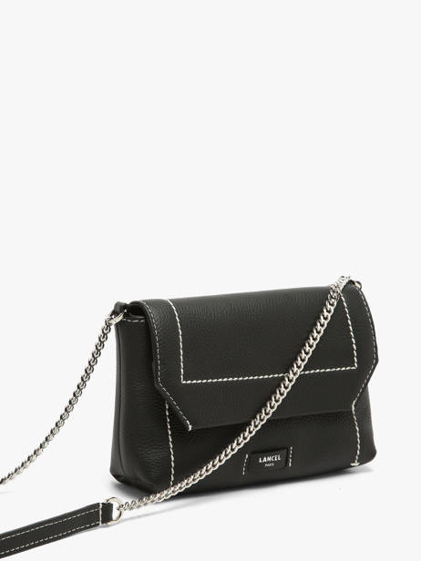 Leather Ninon Soft Crossbody Bag Lancel Black ninon A14030 other view 2