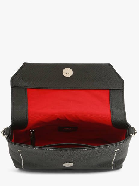 Leather Ninon Soft Crossbody Bag Lancel Black ninon A14030 other view 4