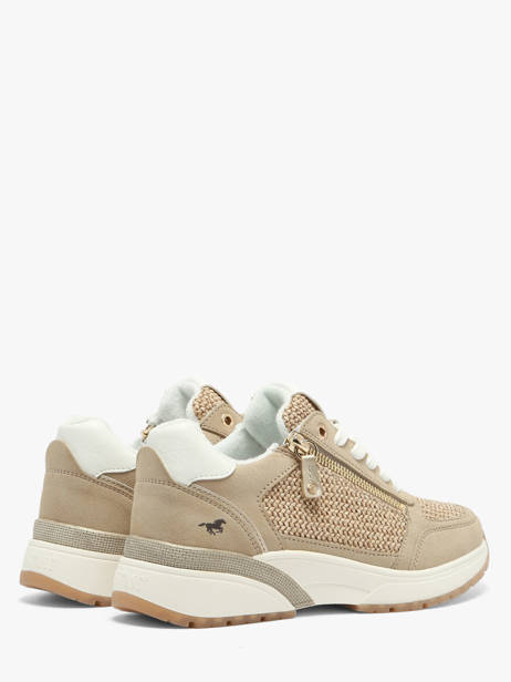 Sneakers Mustang Beige women M0532011 other view 2