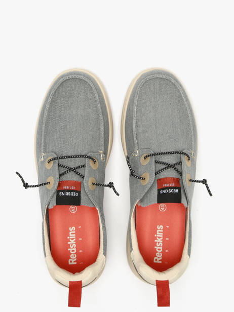 Sneakers Redskins Gris men KIBRIS vue secondaire 3