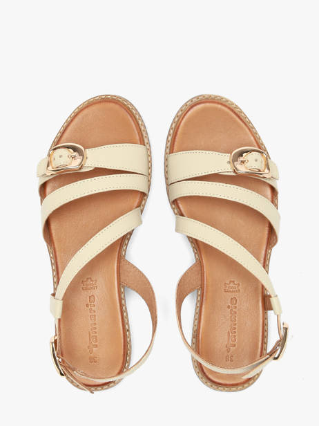 Sandales En Cuir Tamaris Beige women 46 vue secondaire 3