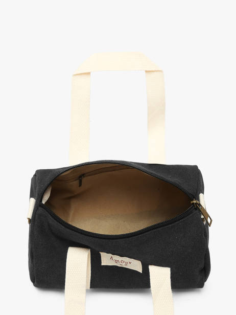 Crossbody Bag Amour Toile Cotton Miniprix Black amour toile 8084 other view 2