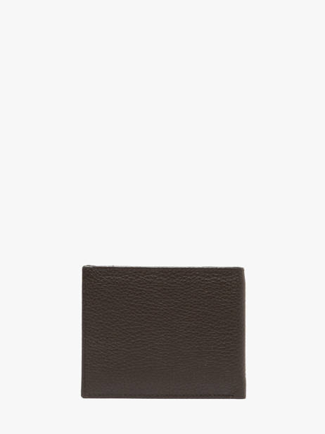 Wallet Caviar Leather Crinkles Brown caviar 14124 other view 3