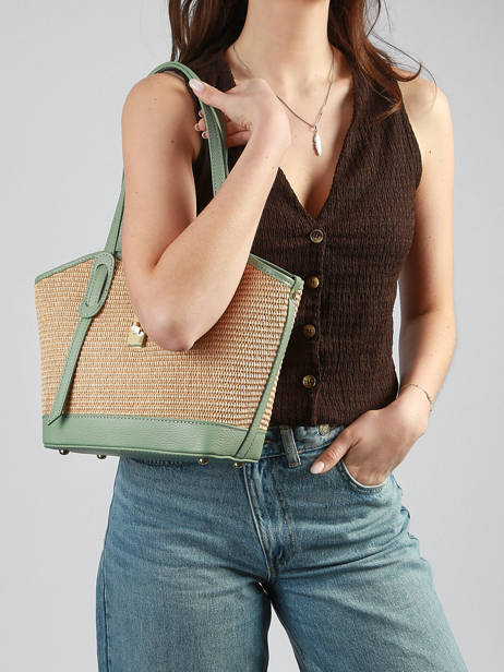 Sac Porté épaule Capri Milano Vert capri CP25113 vue secondaire 1