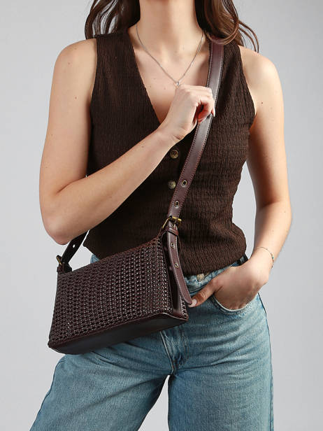 Shoulder Bag Tresse Miniprix Brown tresse 19754 other view 1