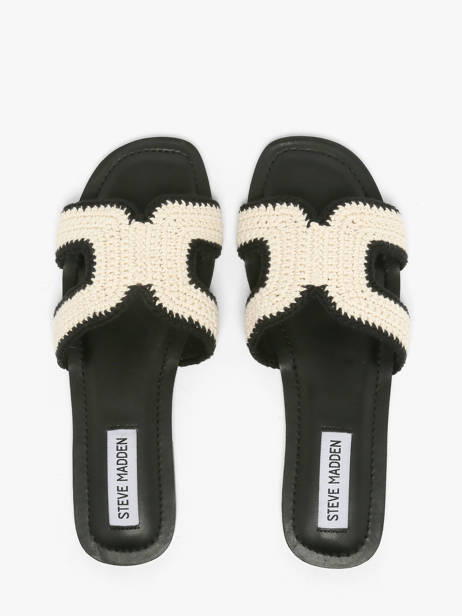 Mules Steve madden Beige women 11005344 vue secondaire 3