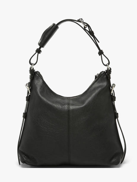 Shoulder Bag Vintage Leather Paul marius Black vintage ELLIOTHB other view 5