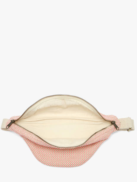 Sac Banane Hindbag Rose tressage TS vue secondaire 3