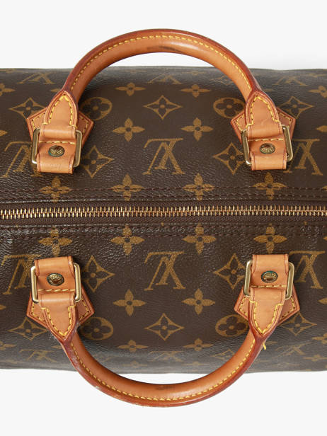 Satchel Second Life Louis vuitton Brown second life 4O756WUA other view 2