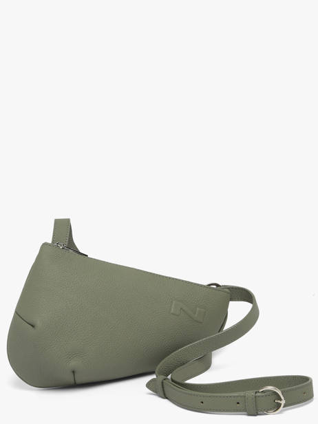 Leather Crossbody Bag N City Nathan baume Green n city N1811000 other view 2