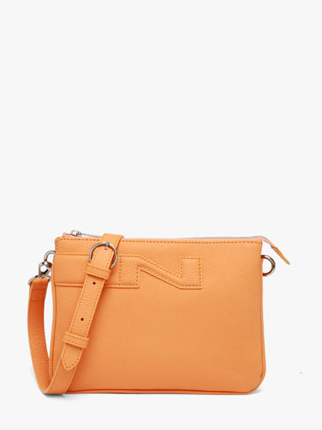 Leather Milano Crossbody Bag Nathan baume Orange n city 3
