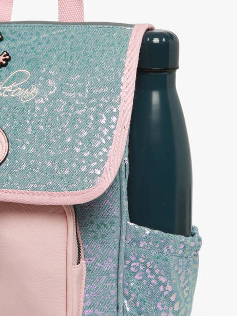 Sac à Dos 1 Compartiment Cameleon Bleu vintage fantasy PBVGSD30 vue secondaire 5