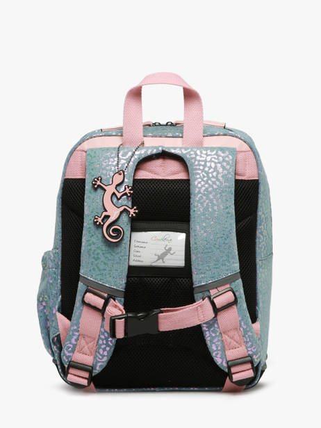 Sac à Dos 1 Compartiment Cameleon Bleu vintage fantasy PBVGSD33 vue secondaire 4