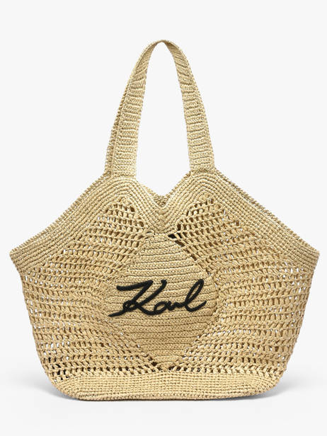 Shoulder Bag K Signature Nylon Karl lagerfeld Beige k signature B2W46068