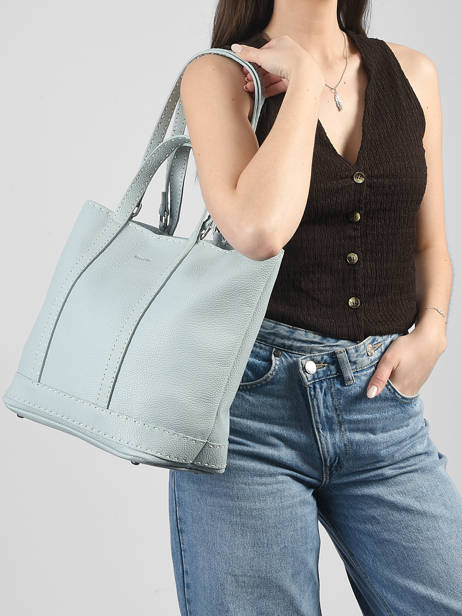 Sac Bandoulière Sellier Miniprix Bleu sellier 88261 vue secondaire 1