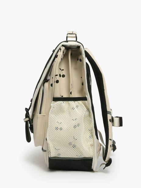Sac à Dos 2 Compartiments Cameleon Beige vintage north PBVWSD39 vue secondaire 2