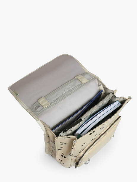 Sac à Dos 2 Compartiments Cameleon Beige vintage north PBVWSD39 vue secondaire 3