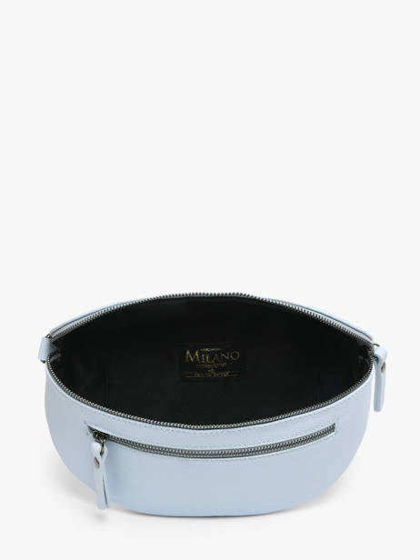 Leather Caviar Belt Bag Milano Blue caviar CA23111 other view 2