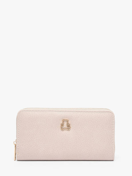Portefeuille Lulu castagnette Rose soft CHRYS021