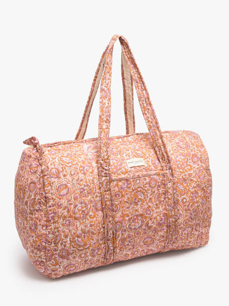Travel Bag Floral Bindi atelier Pink floral SW other view 2