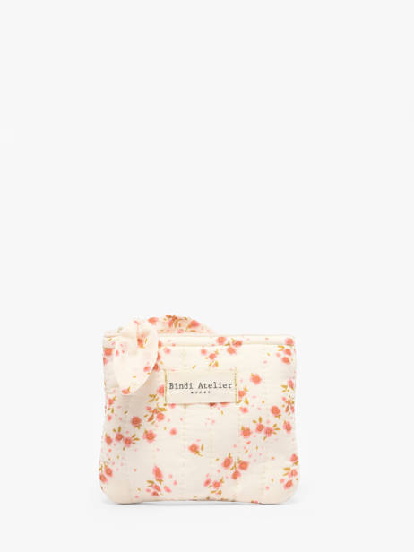 Coin Purse Floral Bindi atelier Beige floral PM