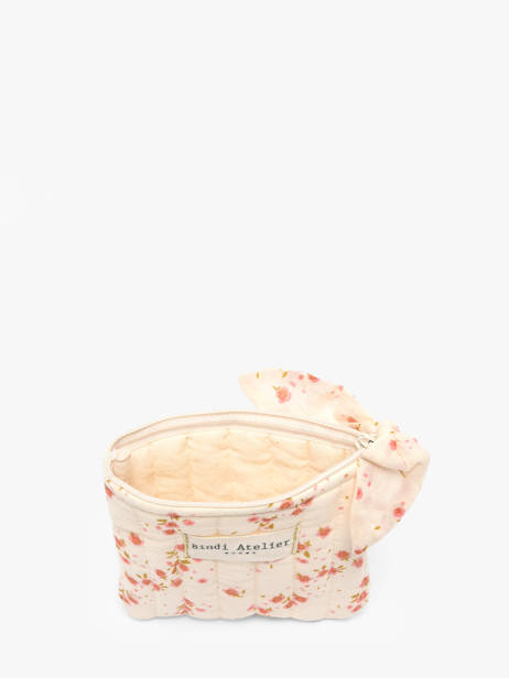 Coin Purse Floral Bindi atelier Beige floral PM other view 1