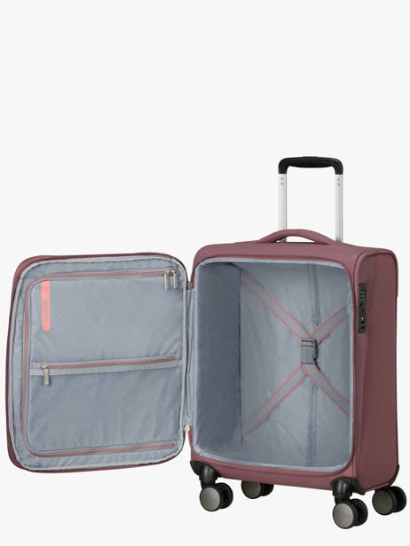 Valise Cabine Extensible American tourister Violet wanderlite 158076 vue secondaire 3