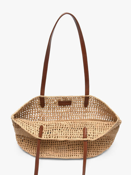 Shopping Bag Cabas Raphia Vanessa bruno Beige cabas raphia 60V40468 other view 3