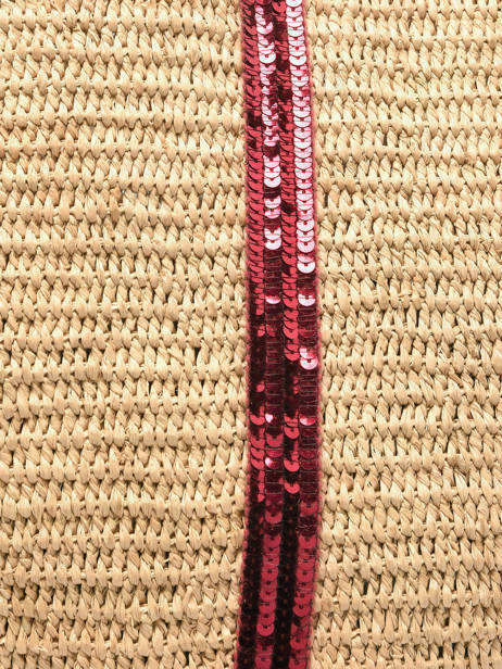 Satchel Cabas Raphia Raphia Vanessa bruno Beige cabas raphia 64V40380 other view 2