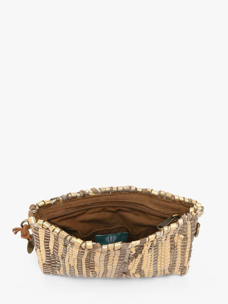 Sac Bandoulière Estival Jute Le voyage en panier Or estival PM938 vue secondaire 3