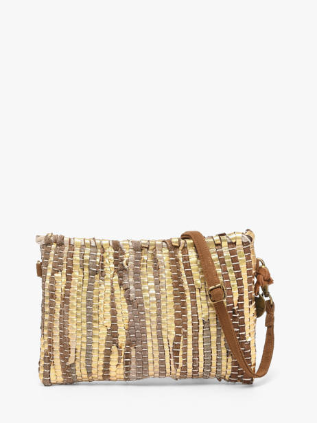 Sac Bandoulière Estival Jute Le voyage en panier Or estival PM938 vue secondaire 4