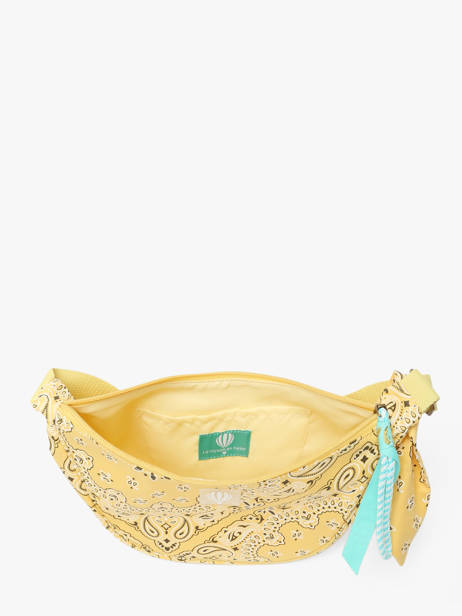 Shoulder Bag Bandana Cotton Le voyage en panier Yellow bandana PM969 other view 3