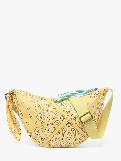Shoulder Bag Bandana Cotton Le voyage en panier Yellow bandana PM969 other view 4