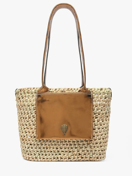 Shoulder Bag Estival Le voyage en panier Beige estival PM946