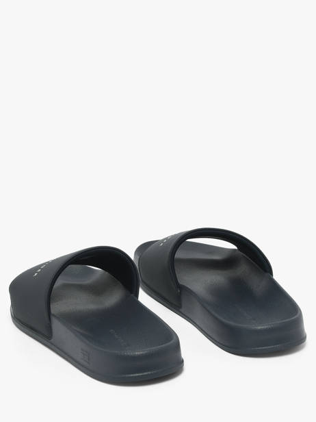 Claquettes In Leather Tommy hilfiger Blue men 5799DW5 other view 2