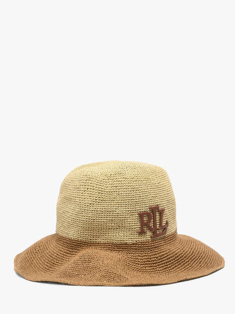 Chapeau Femme Cameryn Paille Lauren ralph lauren Beige cameryn 54P14399 vue secondaire 1