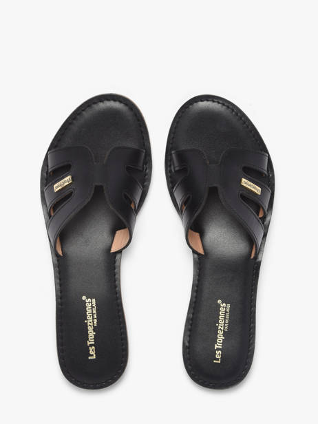 Mules Damia En Cuir Les tropeziennes Noir women DAMIA vue secondaire 3