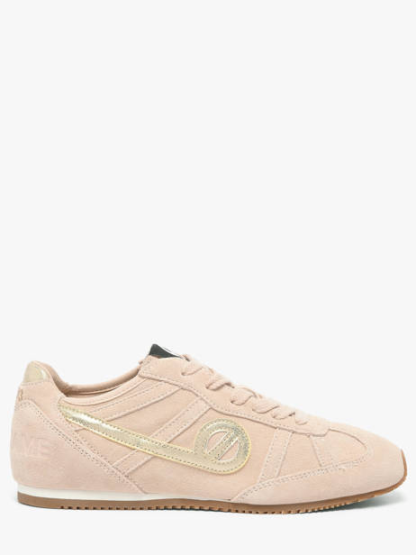 Sneakers In Leather No name Pink women EREZ04LB
