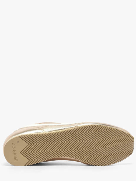 Sneakers In Leather No name Gold women ERX304EY other view 4