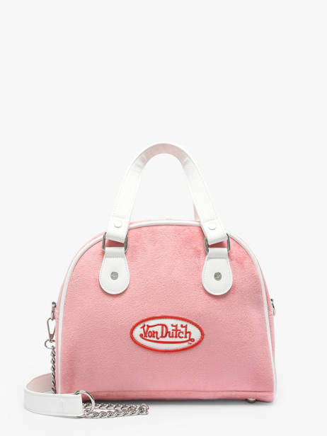Sponge Ovay Handbag Von dutch Pink bags OVAY